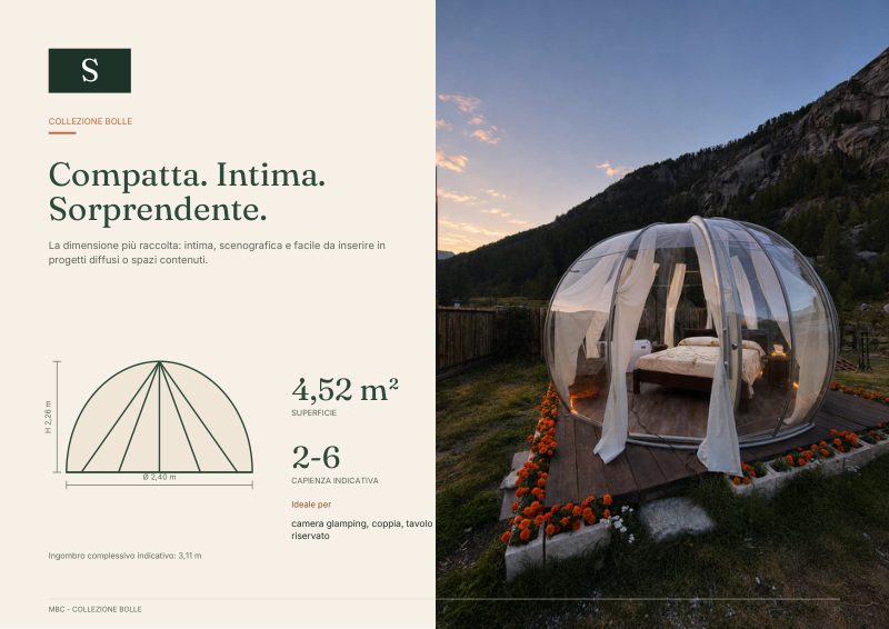 Pagina del catalogo dedicata alla misura S