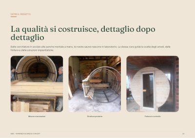 Dietro il progetto: misure, struttura portante e finitura